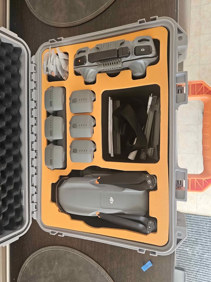 Brand new DJI Air3s with 6 batteries, 1TB memory, accessories, and upgraded controller!