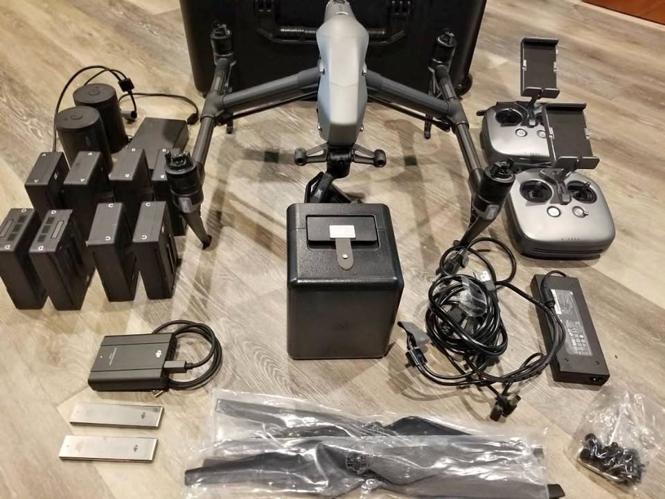 DJI Inspire 2 Pro Drone with tons of production gear