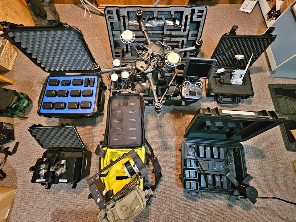 DJI Matrice 210 with LiDAR Capability