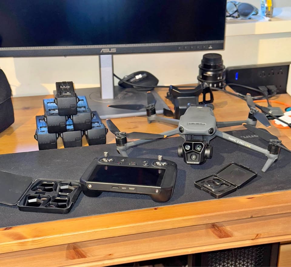 Mavic 3 Pro Cine w/ 6 batteries