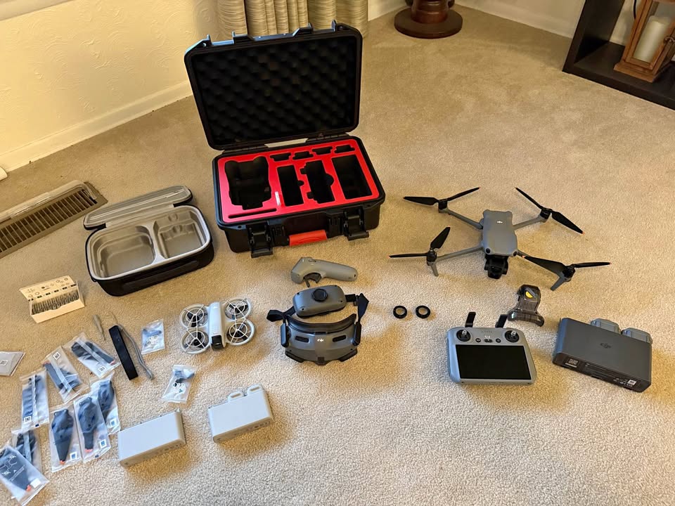 DJI Drones and accessories